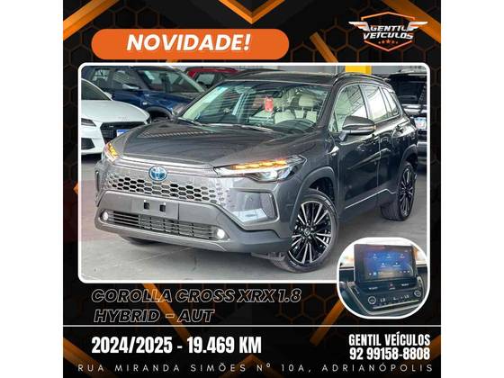 TOYOTA COROLLA CROSS 1.8 VVT-I HYBRID FLEX XRX CVT